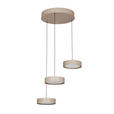 LED-HÄNGELEUCHTE Bellevue 46.5/180 cm   - Sandfarben, Design, Metall (46.5/180cm) - Dieter Knoll