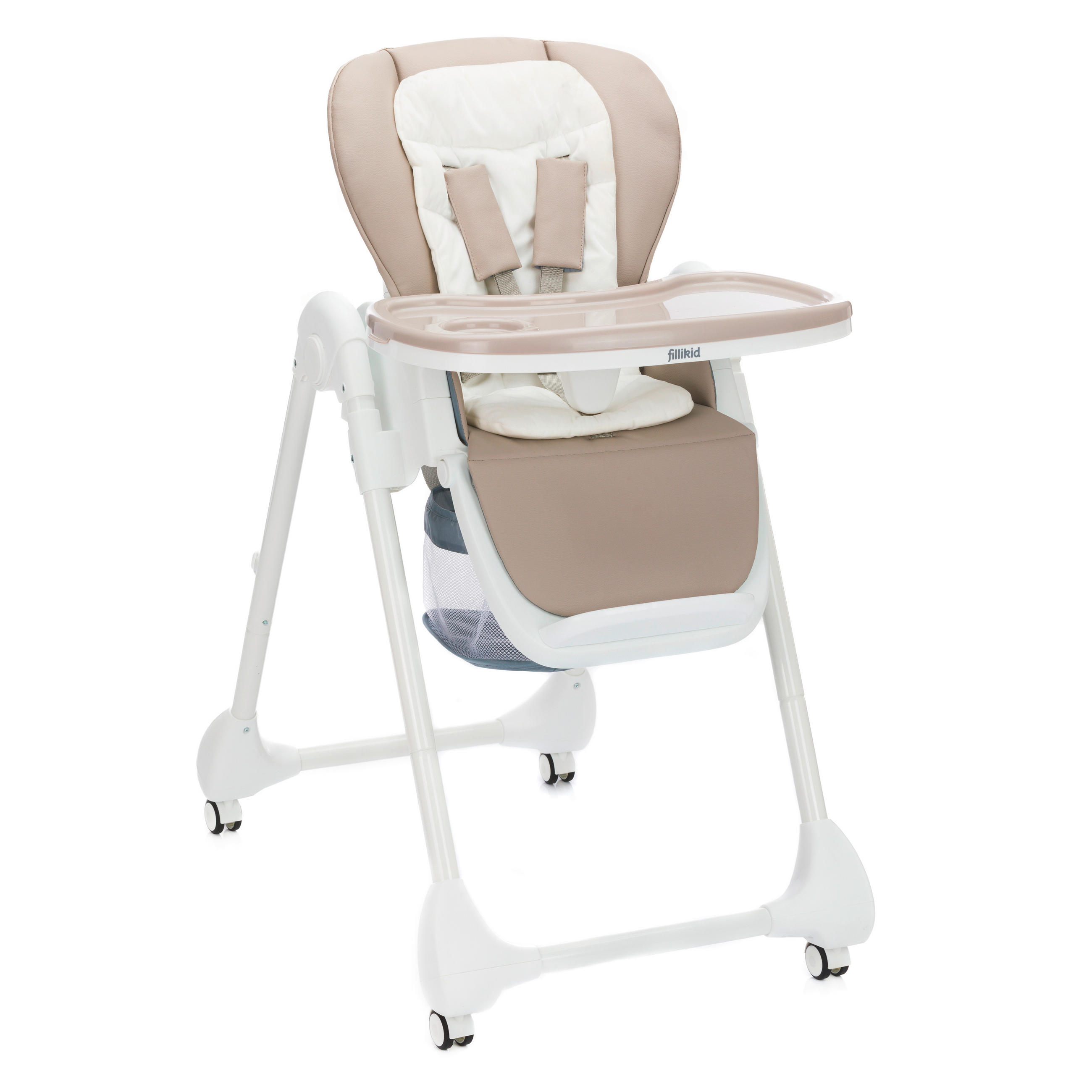 HOCHSTUHL Mio Taupe, Weiß Weiß/Taupe  - Taupe/Weiß, Basics, Kunststoff (58/105/84cm) - Fillikid
