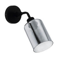 VÄGGLAMPA Forestburg 11,5/29 cm   - vit, Design, metall/glas (11,5/29cm) - Eglo