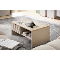 DOHÁNYZÓASZTAL faalapú anyag 110/44/65 cm   - fekete/kasmír, Modern, faalapú anyag/fém (110/44/65cm) - Hom`in