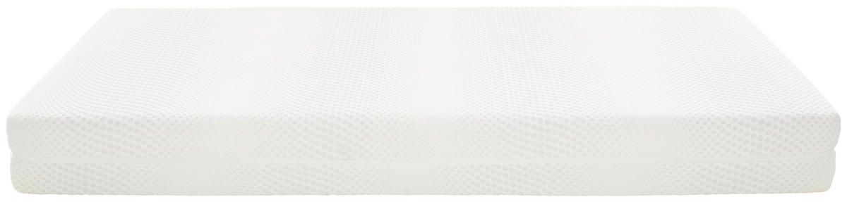 VISCOMATRATZE THERMO FIT H3 90/200 cm Höhe ca. 21 cm  - Weiß, Textil (90/200cm) - Ele