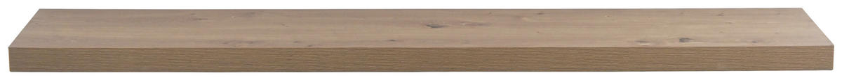 WANDBOARD in 120/3,8/23,5 cm Eichefarben  - Eichefarben, Basics, Holzwerkstoff (120/3,8/23,5cm) - Boxxx