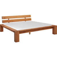 TRÁMOVÁ POSTEL, 180/200 cm, barvy dubu - barvy dubu, Lifestyle, dřevo (180/200cm) - Linea Natura