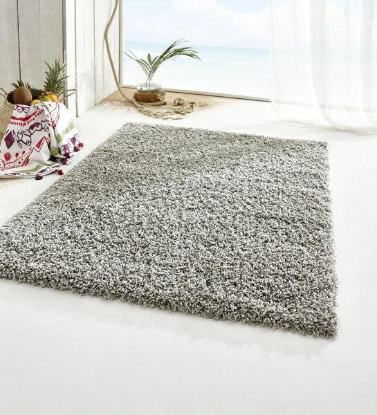 WEBTEPPICH 120/170 cm Silberfarben  - Silberfarben, Basics, Textil (120/170cm) - Boxxx