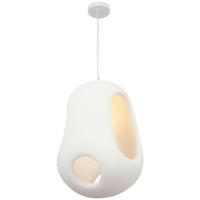 HÄNGELEUCHTE 39/120 cm   - Weiß, Design, Kunststoff/Metall (39/120cm) - Collet's Monde