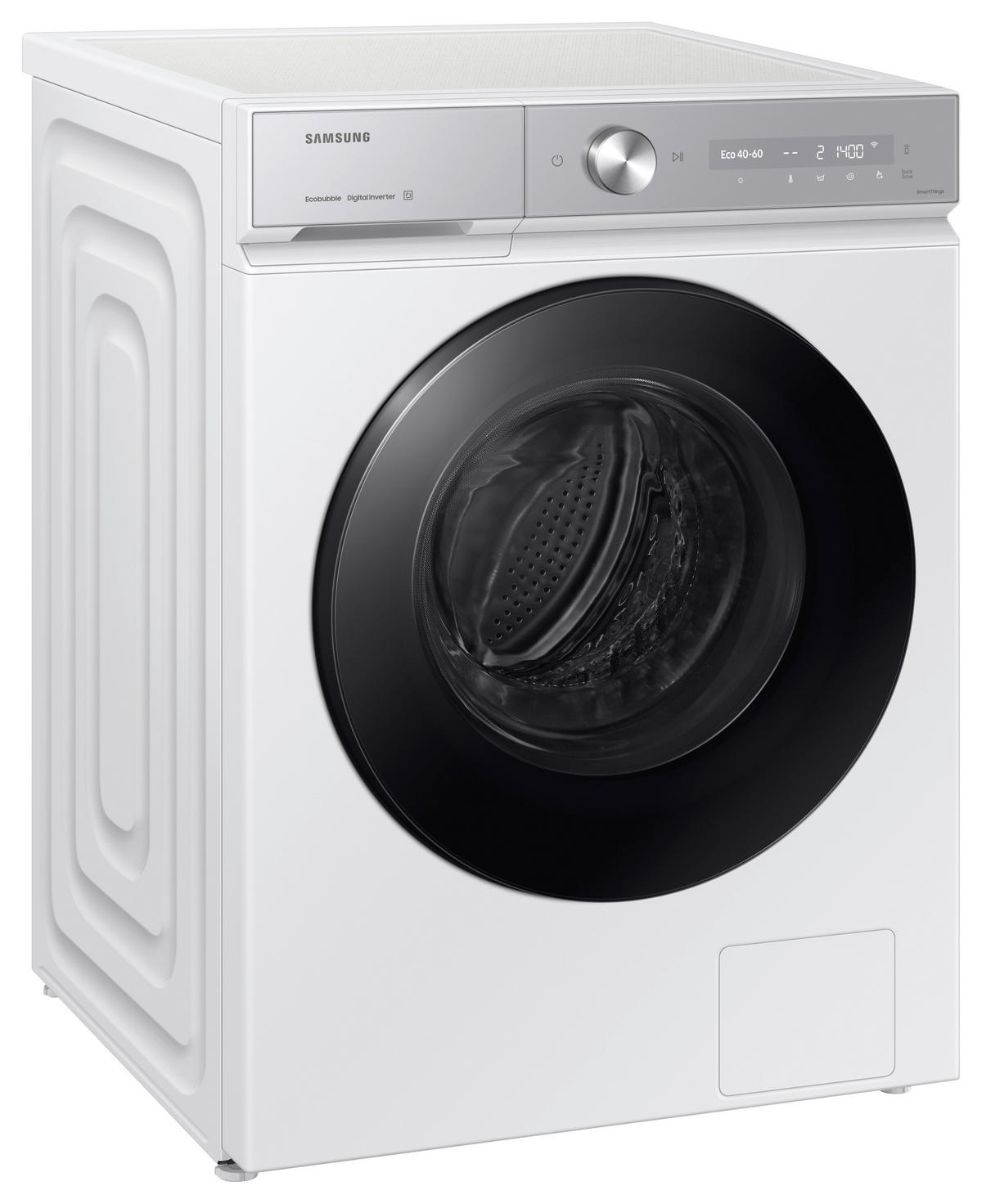 WASCHMASCHINE WW90DB8U95GHU2  - Weiß, Basics, Glas/Kunststoff (60/85/60cm) - Samsung