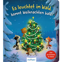 MITMACHBUCH Es leuchtet im Wald, kommt Weihnachten bald?  - Basics (17,6/19,6/1,8cm)
