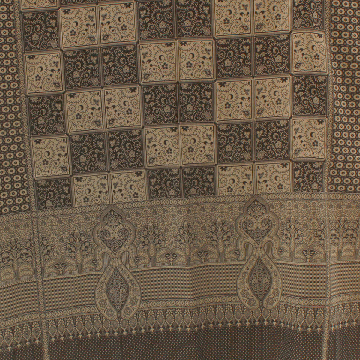 DEKORANYAG fm - többszínű/zöld, Basics, textil (105/215cm)