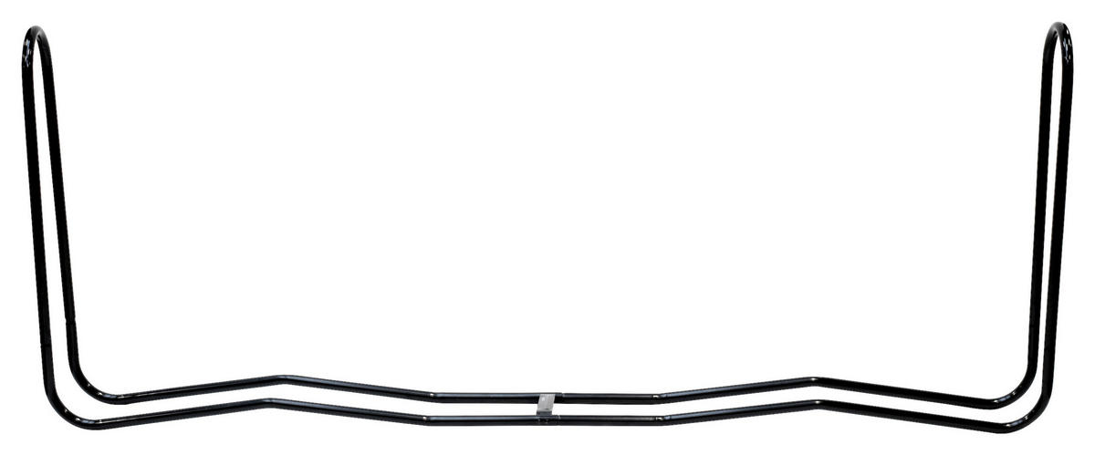 KAMINHOLZREGAL 244/99/25 cm  Metall  - Schwarz, Basics, Metall (244/99/25cm) - Ambia Garden