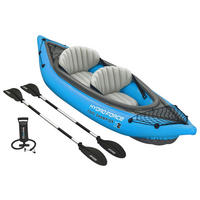 KAJAK 65052 VENTURA KAYAK  - Blau/Grau, KONVENTIONELL, Kunststoff/Metall (331/88cm) - Bestway
