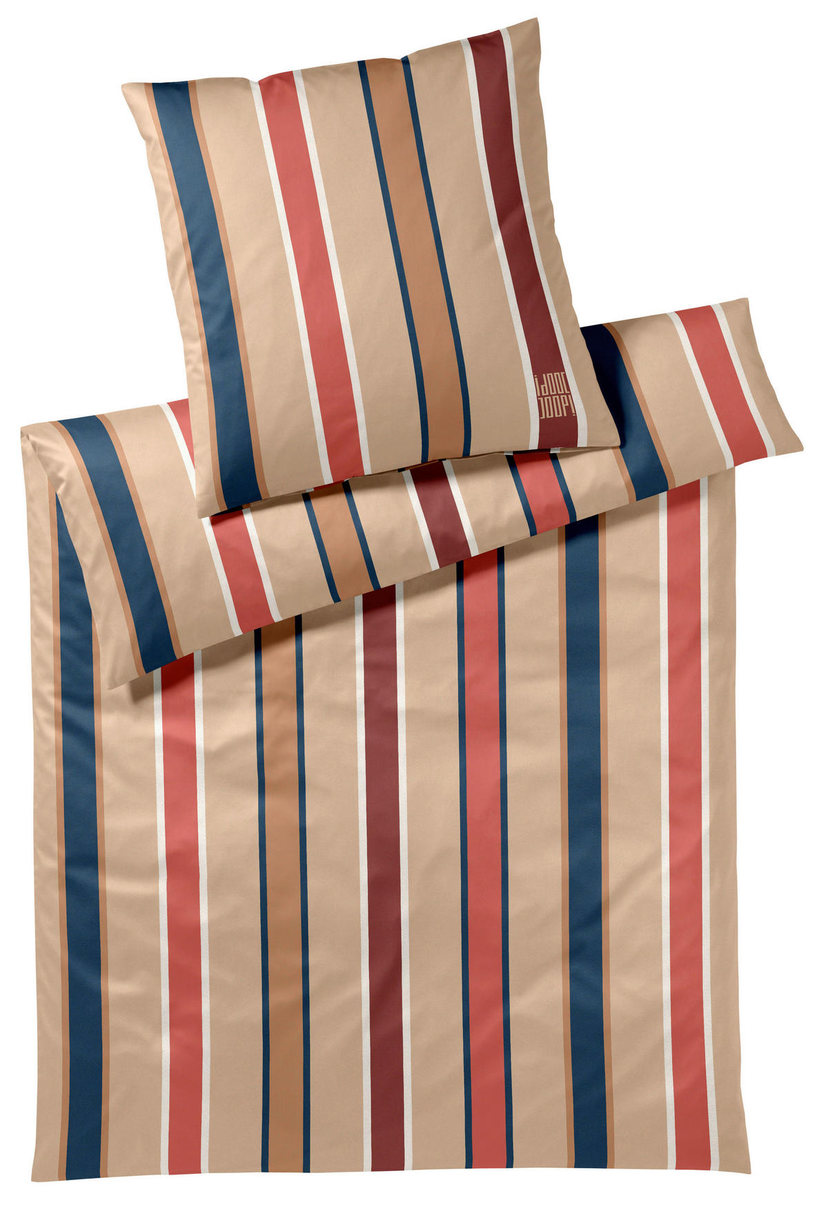 WENDEBETTWÄSCHE Makosatin 135/200 cm  - Rot, Design, Textil (135/200cm) - Joop!