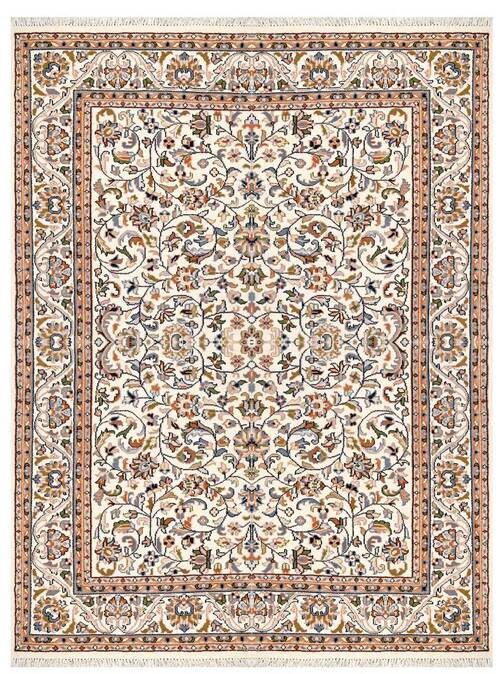ORIENTTEPPICH 120/180 cm Isfahan Cream Creme  - Creme, LIFESTYLE, Textil (120/180cm) - Cazaris
