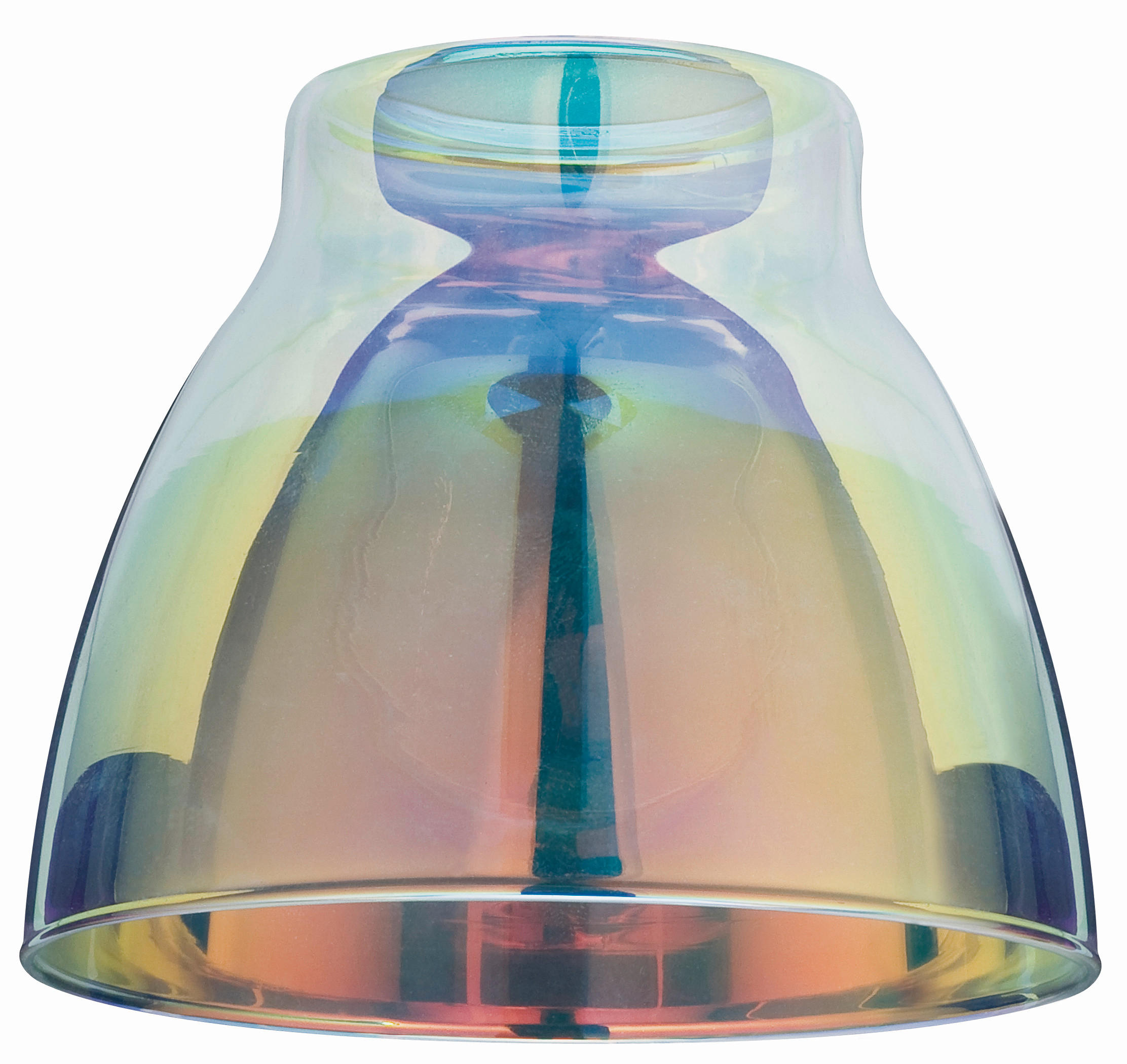 SCHIENENSYSTEM-LEUCHTENSCHIRM URail 8 cm  - Multicolor, Design, Glas (8cm) - Paulmann