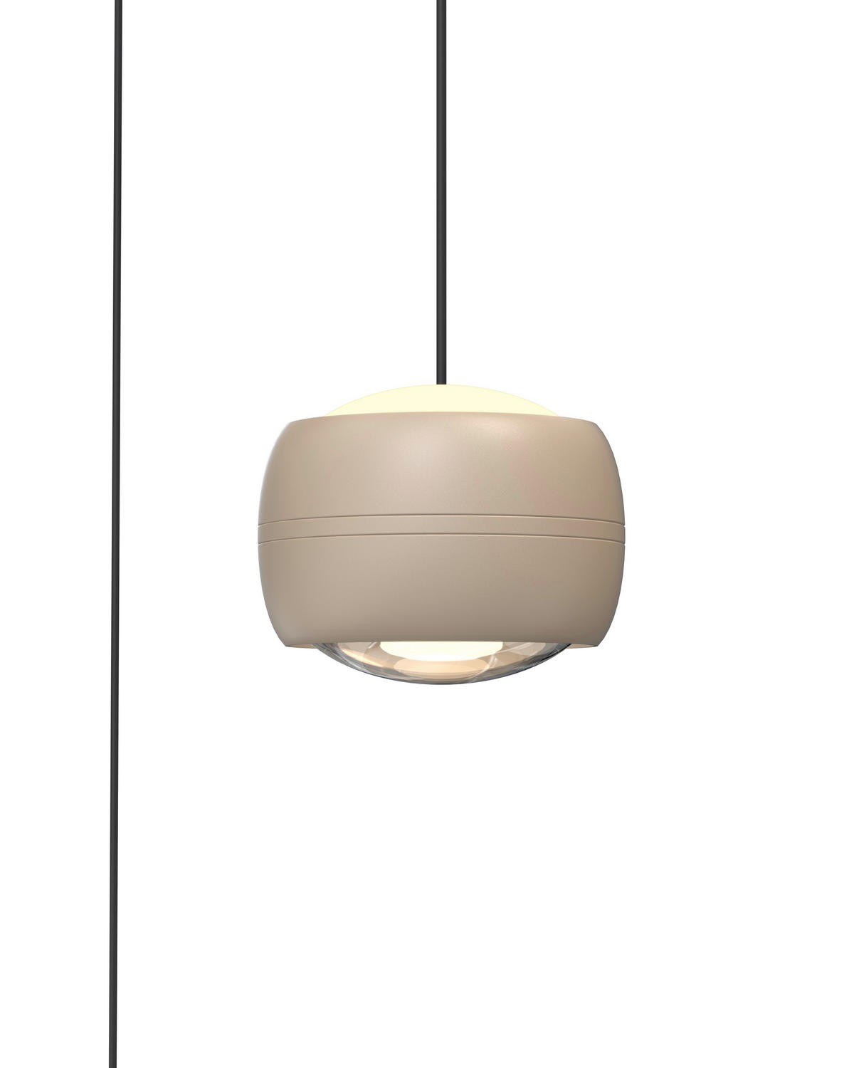 LAMPĂ SUSPENDATĂ CU LED 42/180/42 cm  - nisipiu, Basics, metal (42/180/42cm)