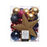 CHRISTBAUMKUGEL-SET 33-teilig Multicolor - Multicolor, Kunststoff (5cm) CHRISTBAUMKUGEL-SET 33-teilig Multicolor - Multicolor, Kunststoff (5cm)