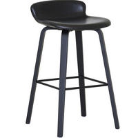 BARSTOL i svart  - svart, Design, metall/trä (55/96/55cm) - Best Price