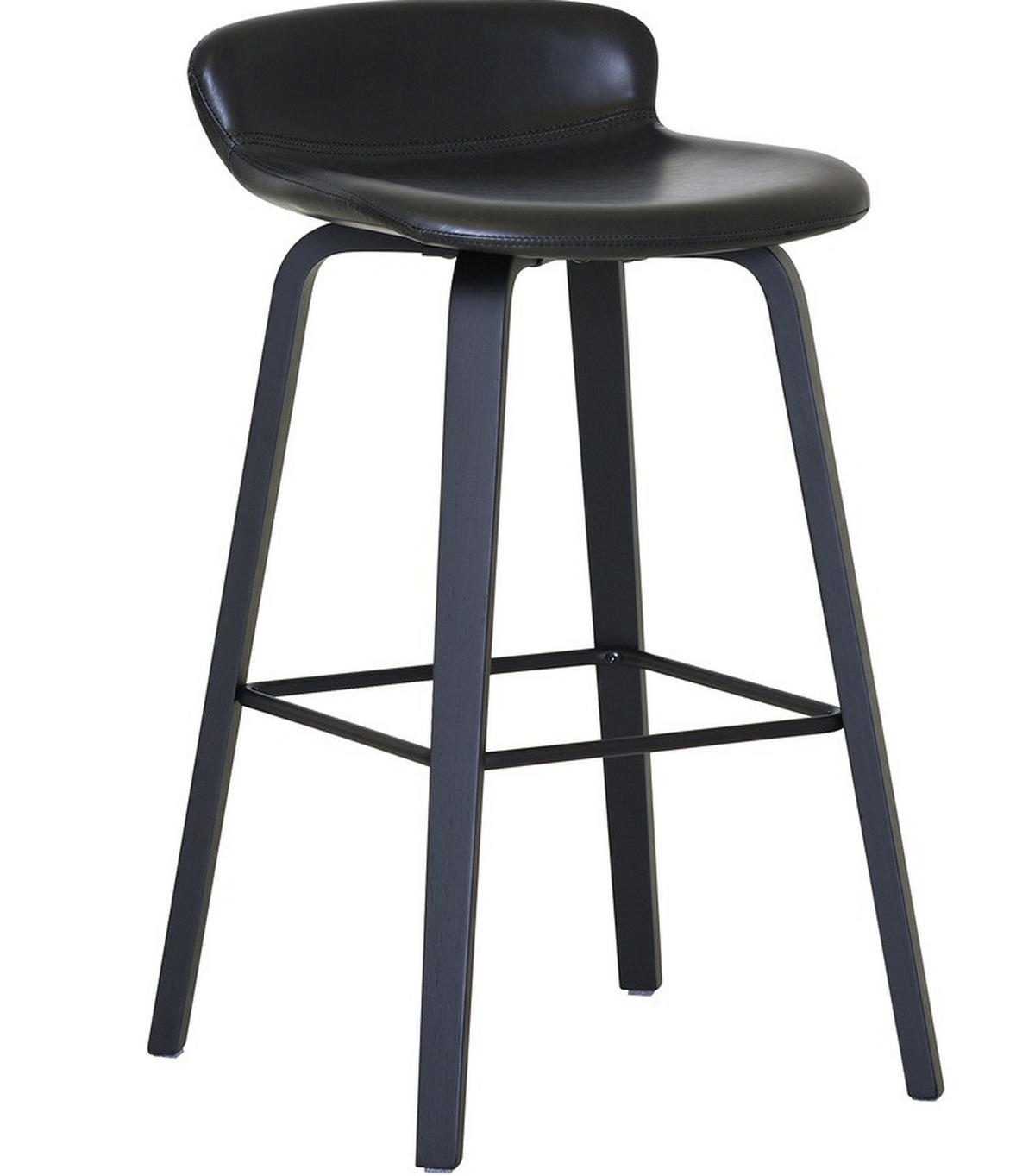 BARSTOL i svart  - svart, Design, metall/trä (55/96/55cm) - Best Price