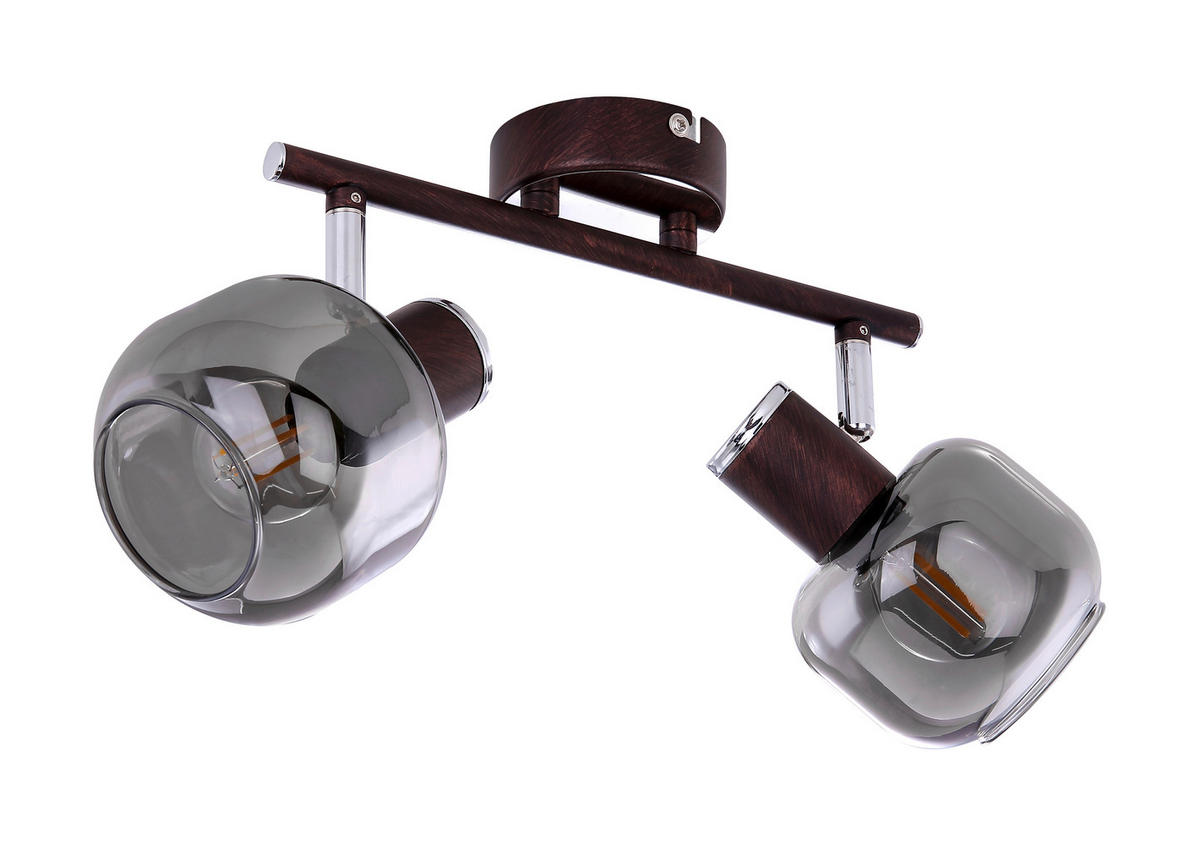 PROIECTOR - bronz, Basics, sticlă/metal (25/18cm)