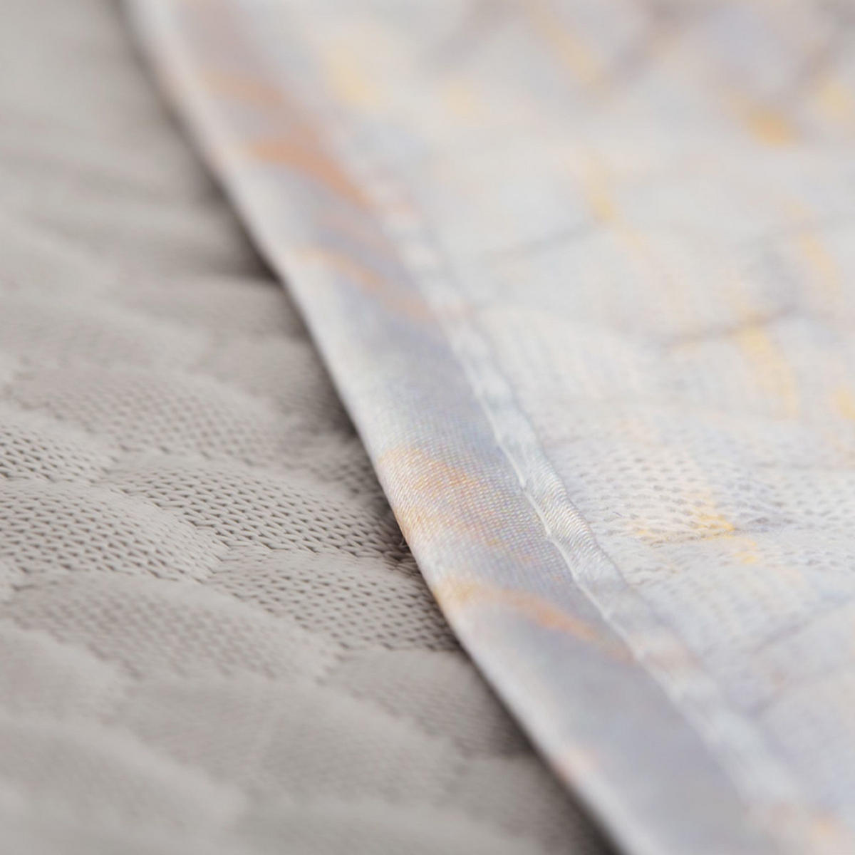 WOHNDECKE Ibena 200/220 cm  - Orange/Grau, Basics, Textil (200/220cm) - Ibena