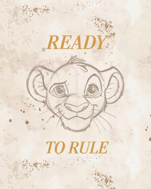 KINDERBILD - Multicolor, Basics, Papier (50/70cm) - Disney