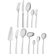 BESTECKSET 80-teilig Clio - Silberfarben, KONVENTIONELL, Metall (42,5/30,5/10cm) - Justinus