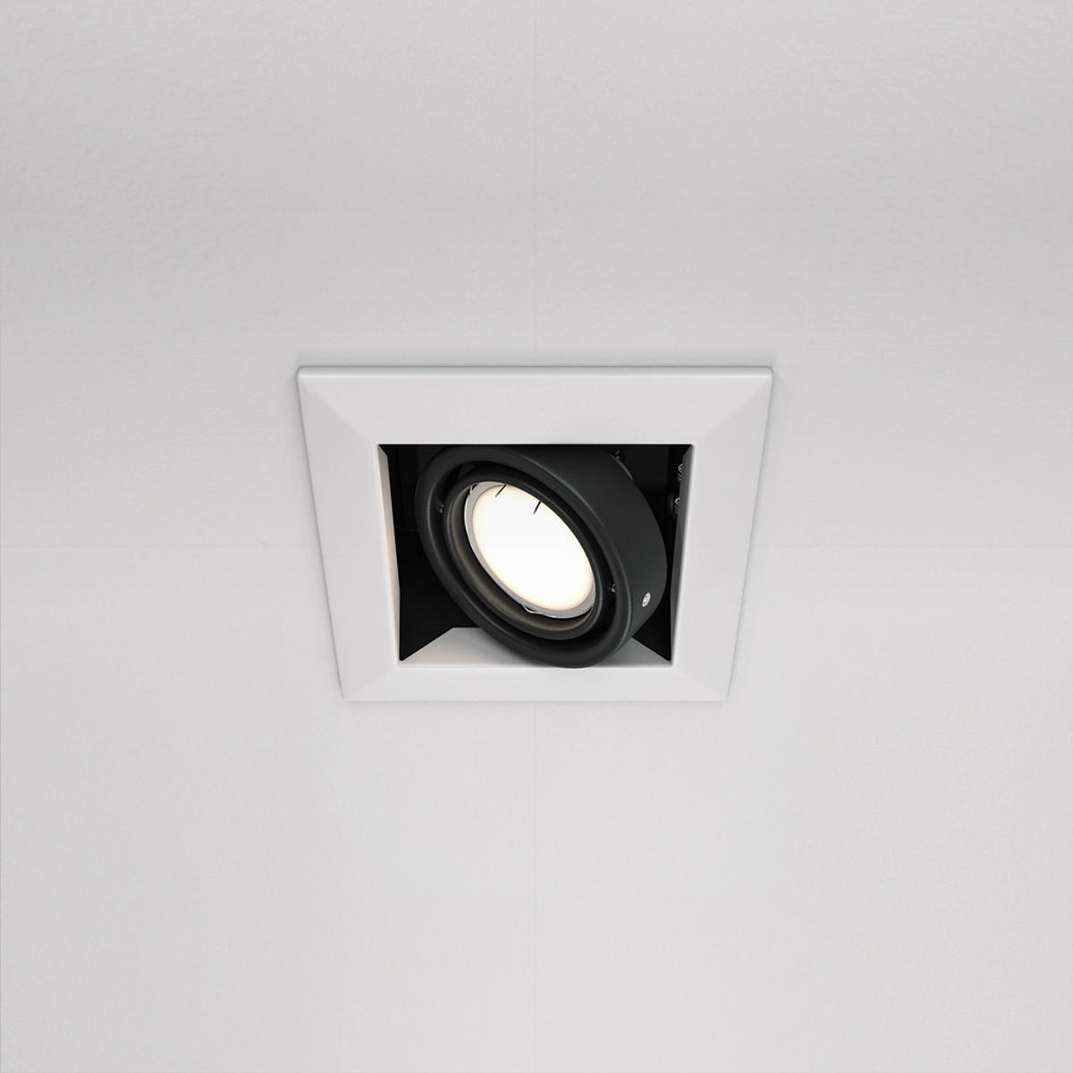 DECKENLEUCHTE    12,6/12,6/7,2 cm  - Weiss, Modern, Metall (12,6/12,6/7,2cm) - MAYTONI
