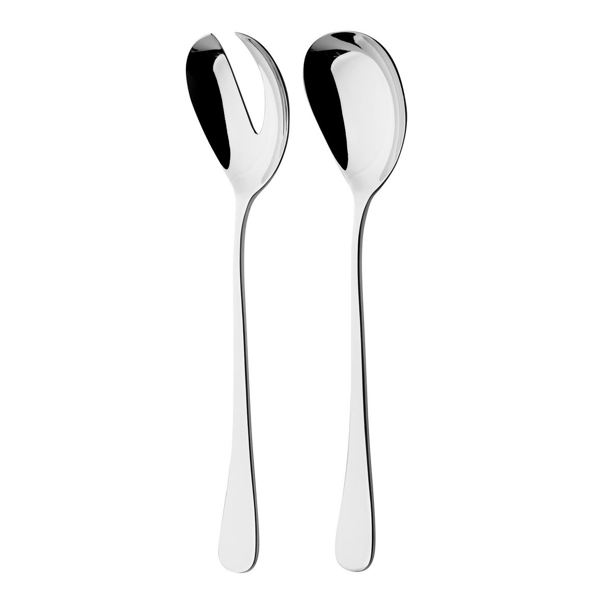 SALATBESTECK  - Silberfarben, Basics, Metall (30/3,8/7,5cm) - Collini