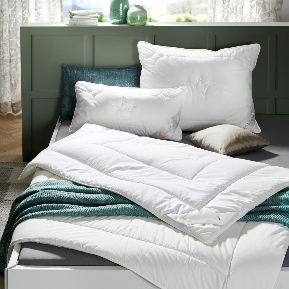 GANZJAHRESDECKE 140/200 cm DER KLEINE PRINZ  - Creme, Basics, Naturmaterialien (140/200cm) - Schlafmond