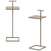 BEISTELLTISCH in Metall 22/22/64 cm  - Sandfarben, Design, Metall (22/22/64cm) - Livetastic