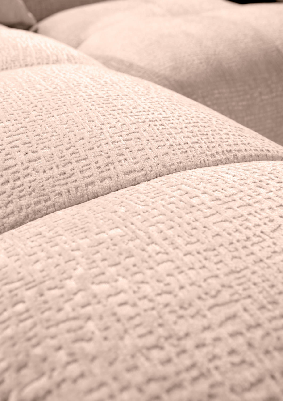 ECKSOFA Rosa Flachgewebe  - Schwarz/Rosa, KONVENTIONELL, Kunststoff/Textil (170/280cm) - Carryhome