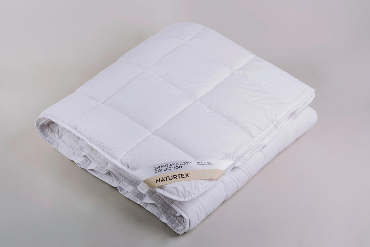 STEPPELT PAPLAN  - fehér, Basics, textil (140/200/3cm) - Naturtex