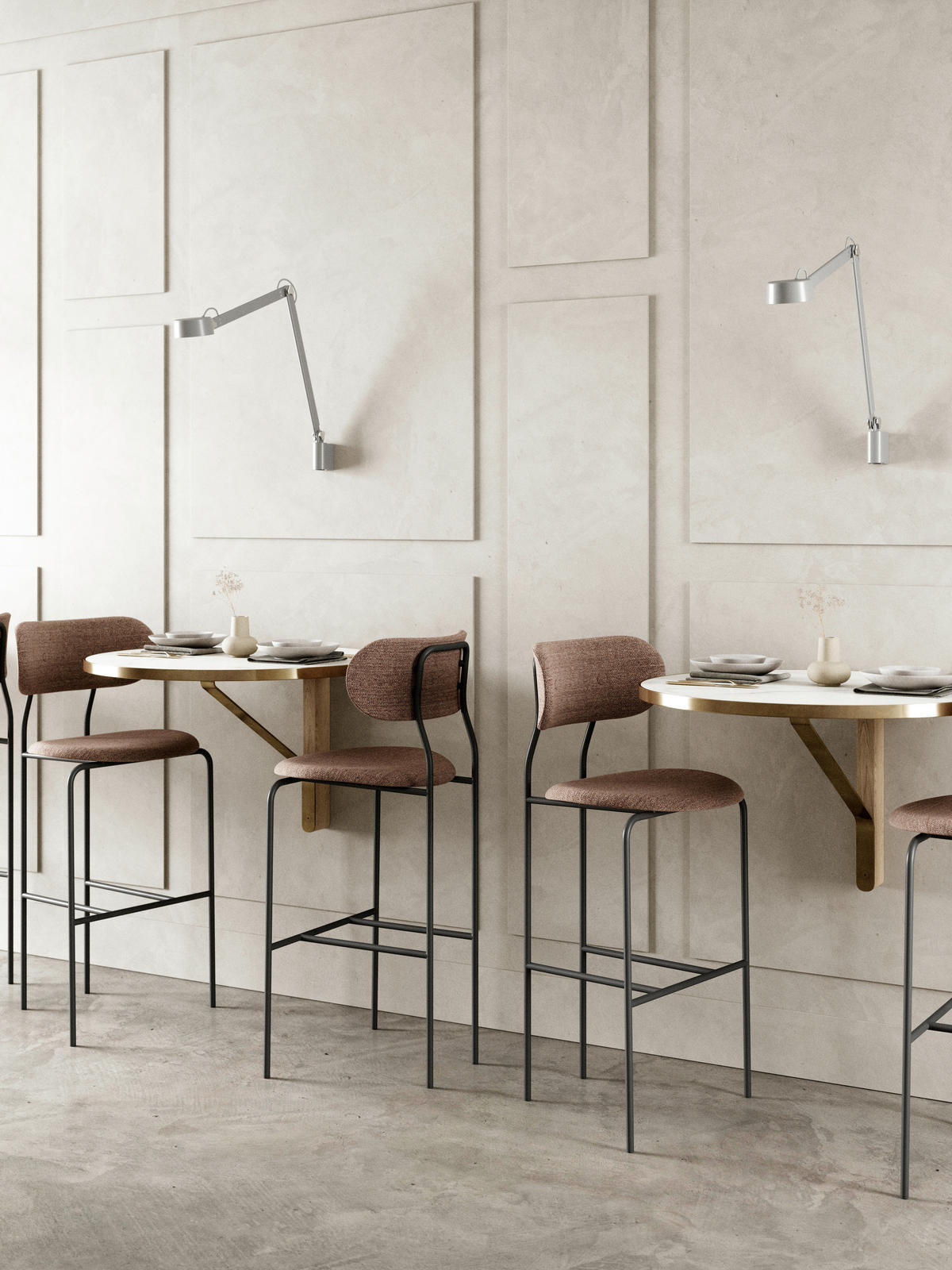SCHREIBTISCHLEUCHTE NOBU 49,5/10,5/46,5 cm   - Schwarz/Grau, Design, Metall (49,5/10,5/46,5cm) - Nordlux