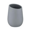 ZAHNPUTZBECHER Keramik  - Grau, Basics, Keramik (8/11/8cm) - Wenko