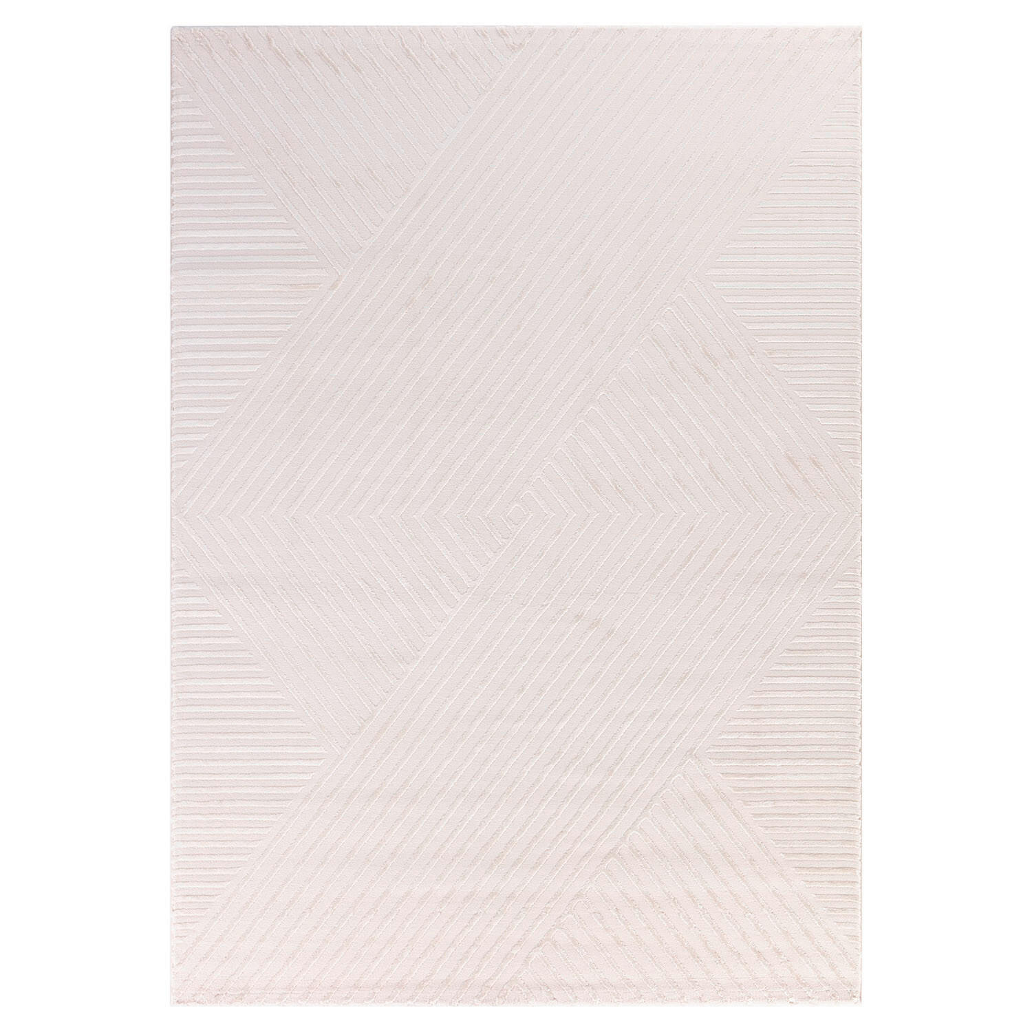 WEBTEPPICH 80/150 cm Sahara Creme  - Creme, Design, Textil (80/150cm) - Novel