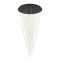 HÄNGELEUCHTE 78/150 cm  - Messingfarben/Schwarz, Design, Metall (78/150cm) - Eglo