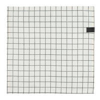 STOFFSERVIETTE 40/40 cm   - Anthrazit/Weiß, KONVENTIONELL, Textil (40/40cm) - Schöner Wohnen