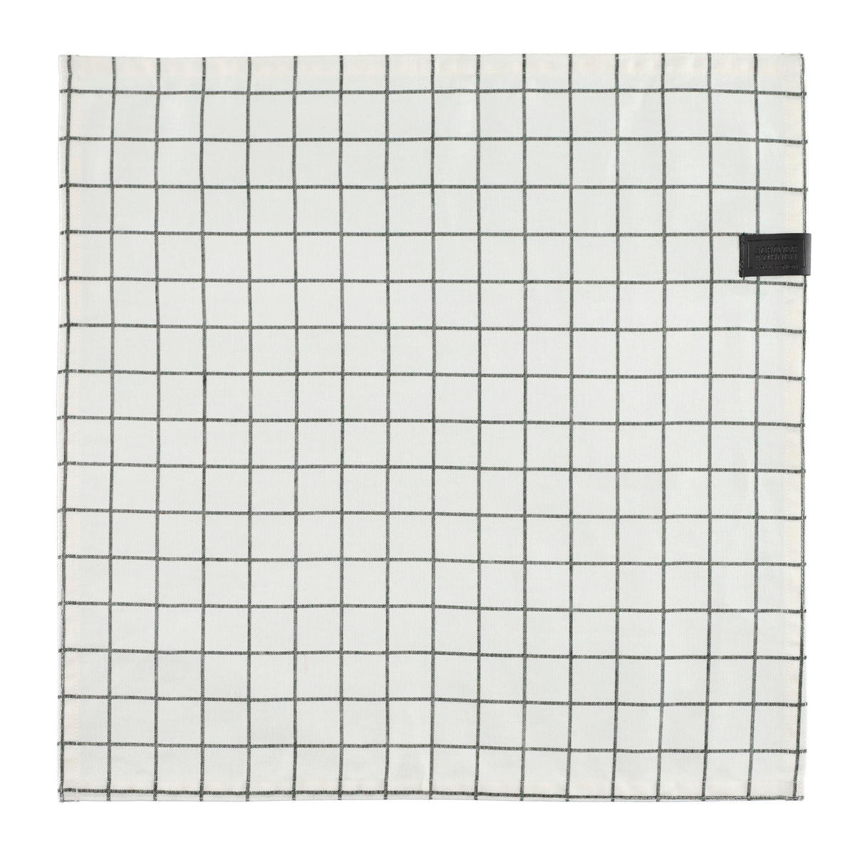 STOFFSERVIETTE 40/40 cm   - Anthrazit/Weiß, KONVENTIONELL, Textil (40/40cm) - Schöner Wohnen