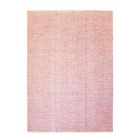 FLACHWEBETEPPICH Wohnzimmer 80/150 cm Aperitif 510 Pink Pink rechteckig  - Pink, KONVENTIONELL, Textil (80/150cm) - Kayoom
