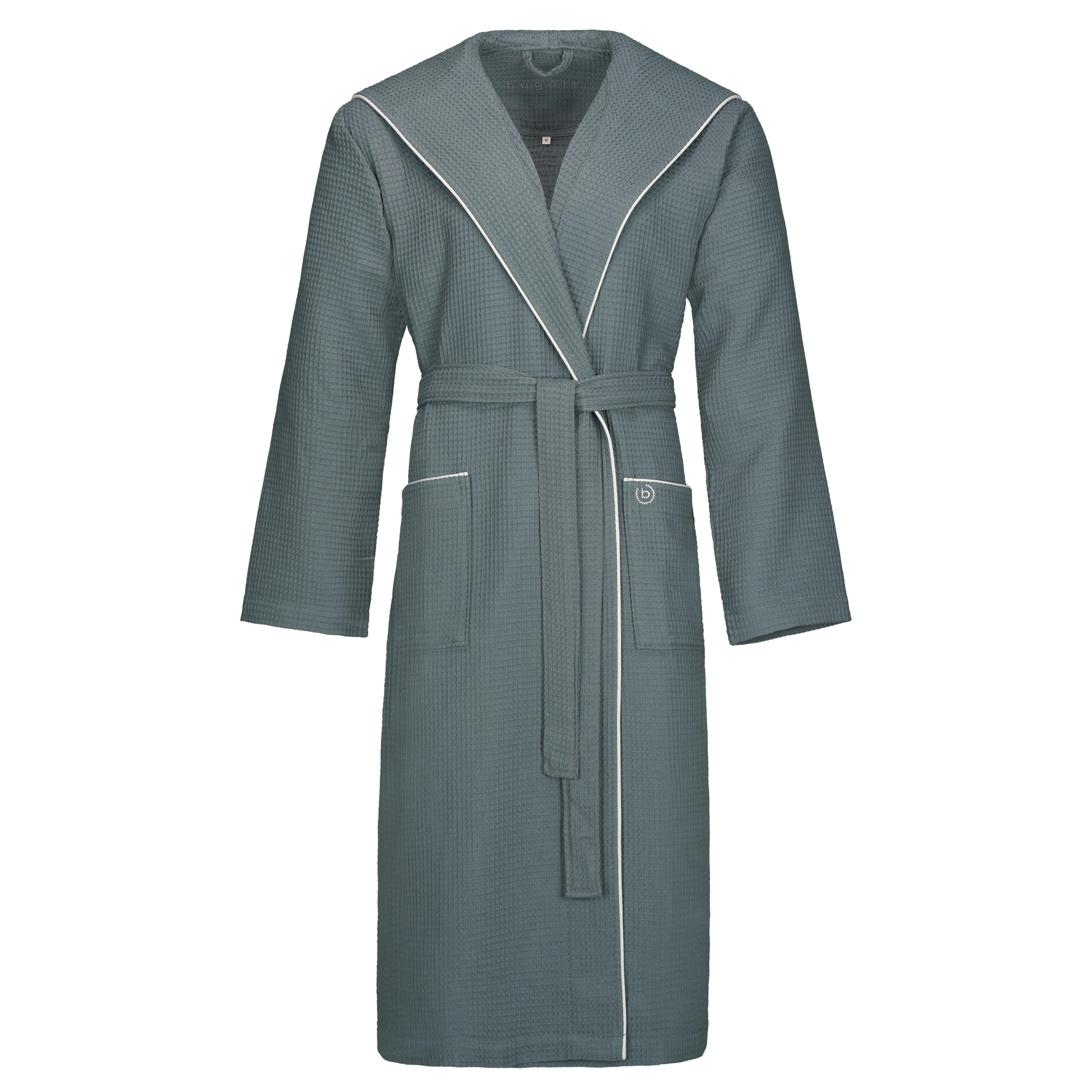 BADEMANTEL S Herren  - Grau, Basics, Textil (Snull) - Bugatti