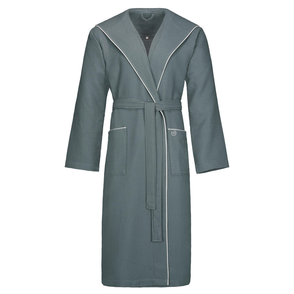 BADEMANTEL S Herren  - Grau, Basics, Textil (Snull) - Bugatti