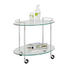 SERVIERWAGEN in Chromfarben - Chromfarben, Design, Glas/Kunststoff (68 63 46cm) SERVIERWAGEN in Chromfarben - Chromfarben, Design, Glas/Kunststoff (68 63 46cm)