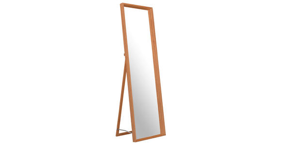 STANDSPIEGEL 43/153/4,3 cm  - Eichefarben, Design, Glas/Holz (43/153/4,3cm) - Xora