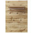 Garderobenpaneel - Eichefarben/Silberfarben, Konventionell, Holzwerkstoff/Kunststoff (80/117/30cm) - Voleo Garderobenpaneel - Eichefarben/Silberfarben, Konventionell, Holzwerkstoff/Kunststoff (80/117/30cm) - Voleo