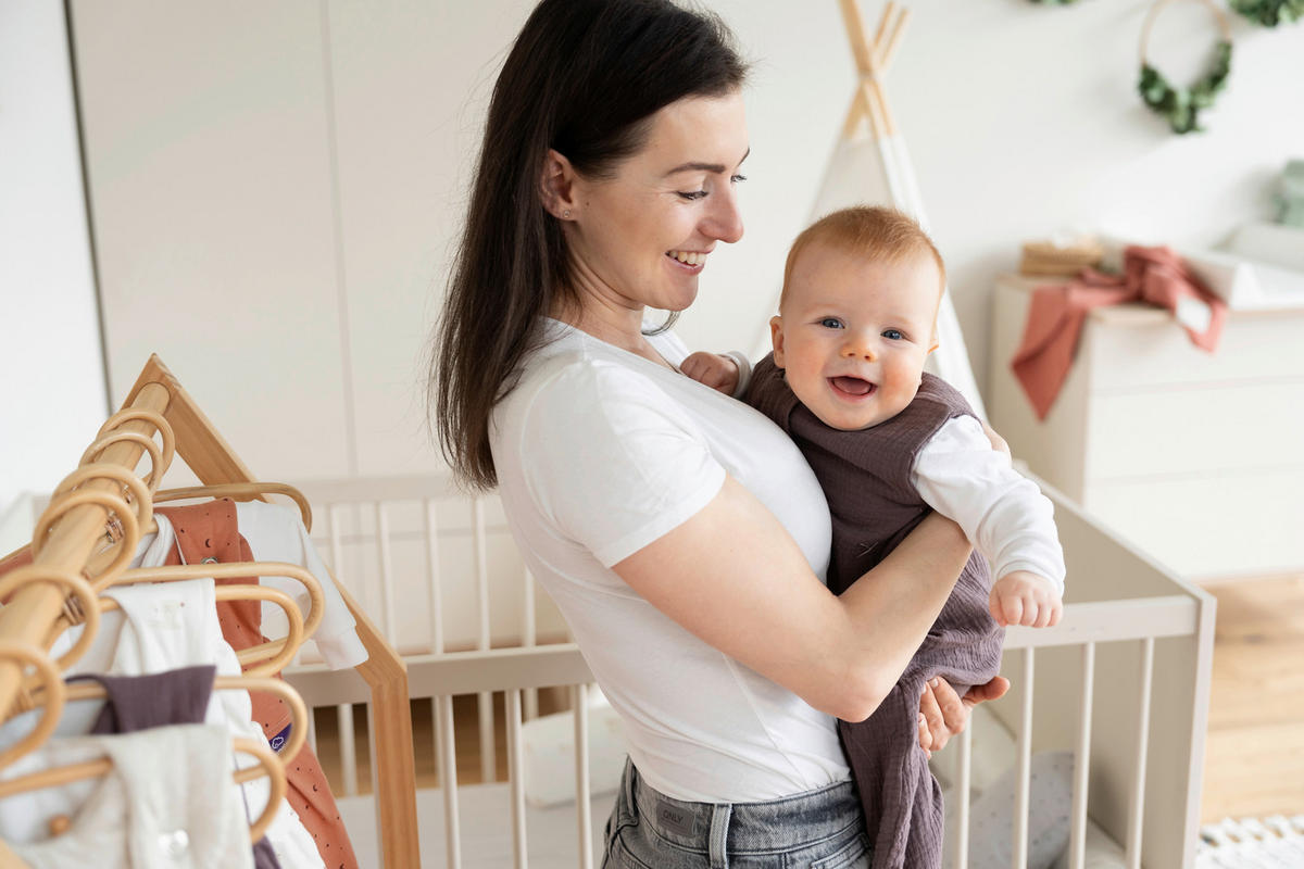 BABYSCHLAFSACK Baumwollmusselin    80   - Basics (80null) - Träumeland