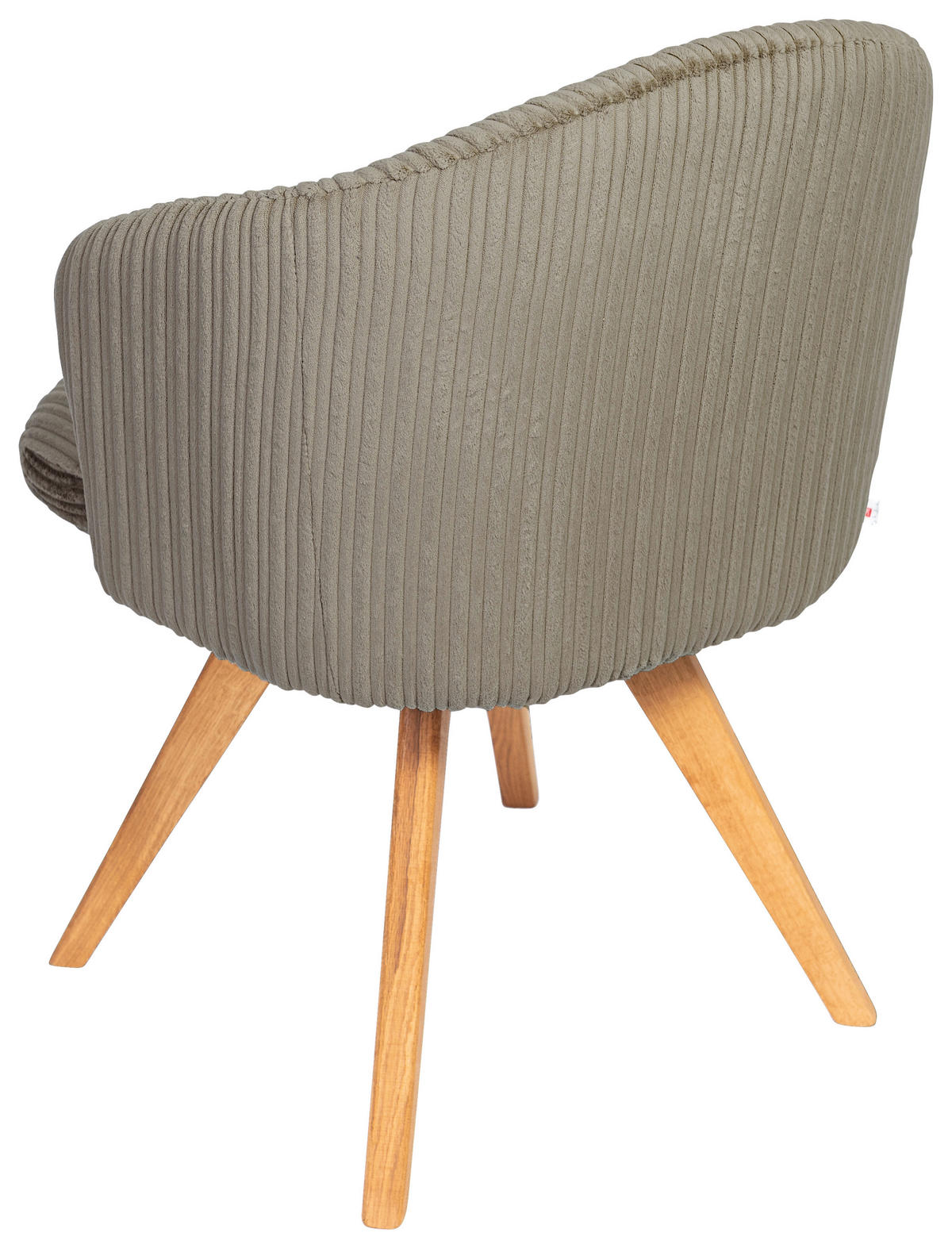 ARMLEHNSTUHL in Holz, Textil Braun, Eichefarben  - Eichefarben/Braun, KONVENTIONELL, Holz/Textil (61/82/59cm) - Stylife