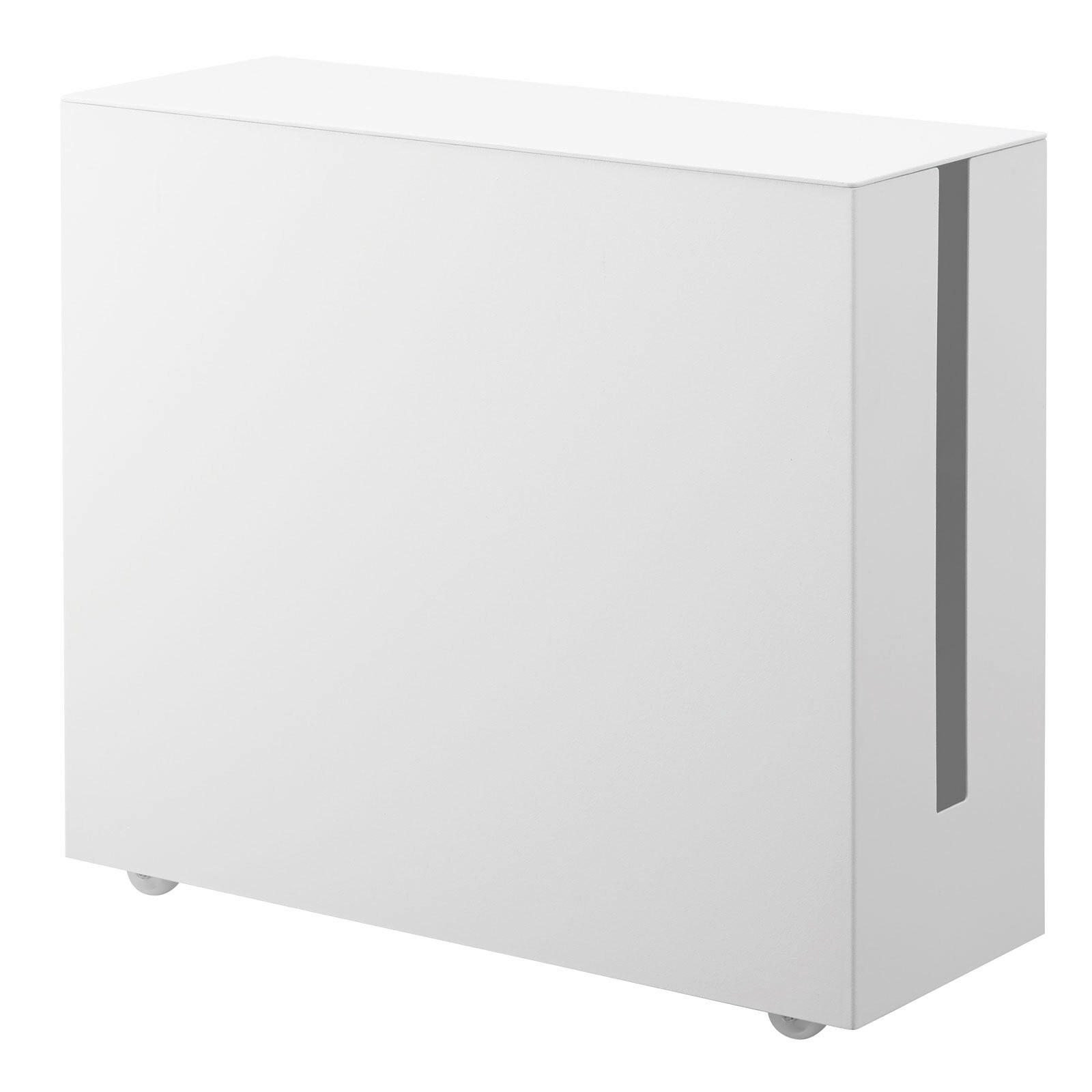 AUFBEWAHRUNGSBOX 15/40/34.5 cm  - Weiss, Basics, Metall (15/40/34.5cm)