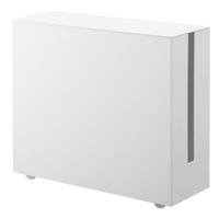 AUFBEWAHRUNGSBOX 15/40/34.5 cm  - Weiss, Basics, Metall (15/40/34.5cm)