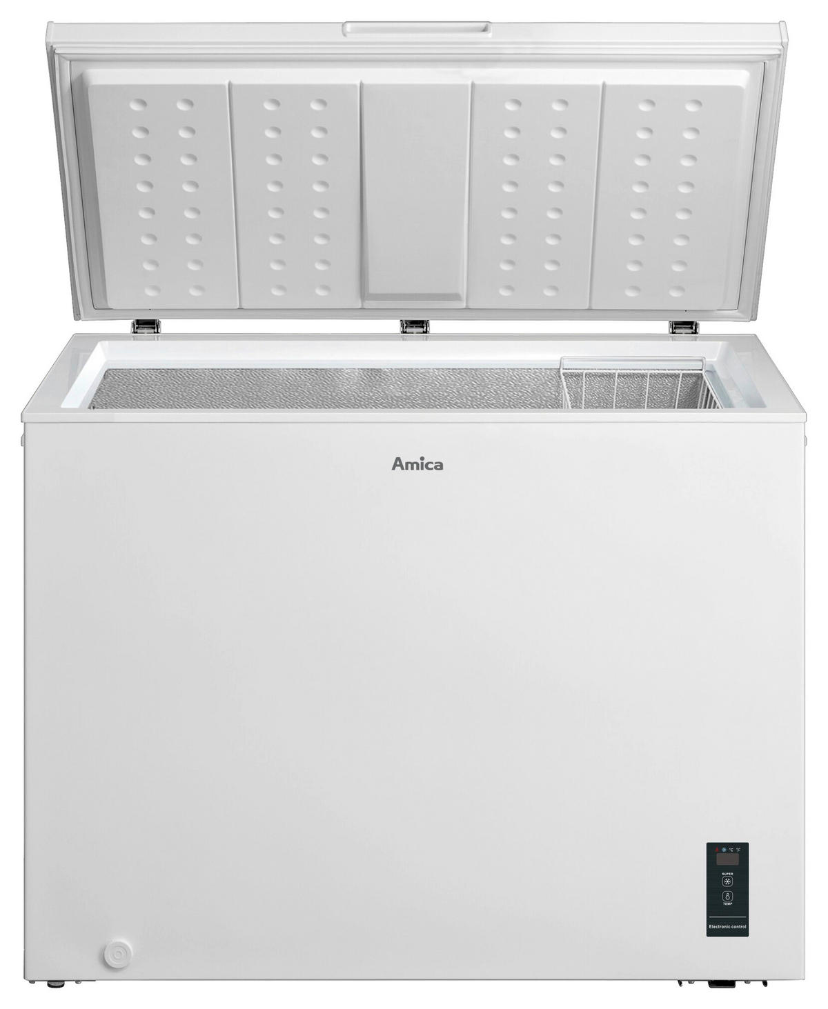 GEFRIERTRUHE GT 315 101 W  - Weiß, Natur, Kunststoff/Metall (111,5/85,0/64,5cm) - Amica