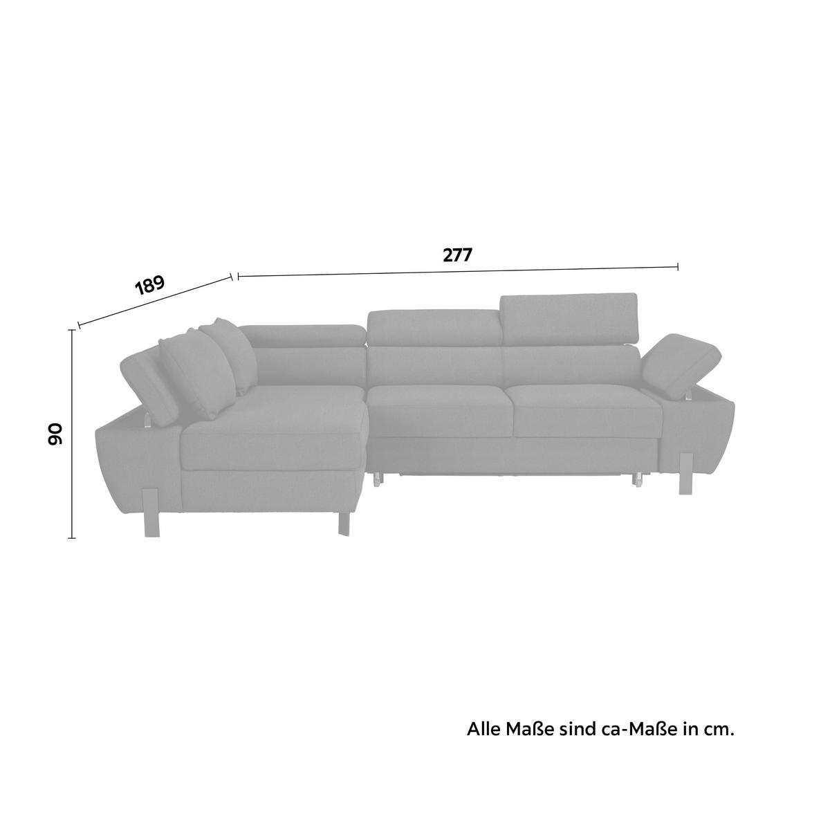 HÖRNSOFFA i vävt tyg mörkblå  - svart/mörkblå, Modern, metall/textil (93/90/277cm) - MID.YOU