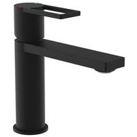 WASCHTISCHARMATUR 5/18/18 cm  - Schwarz, Basics, Metall (5/18/18cm) - Schütte